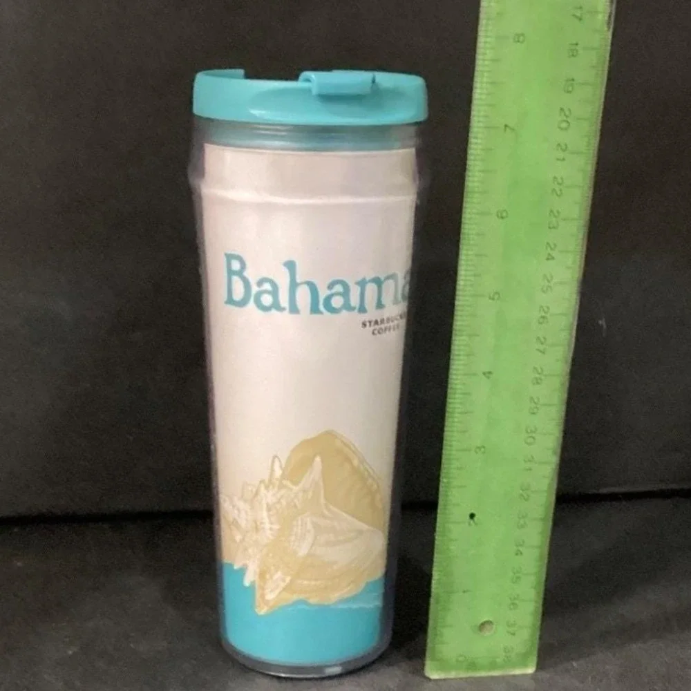 Starbucks Global Icon Series Bahama Tumbler, Vintage 12 Oz Travel Mug, Drinkware